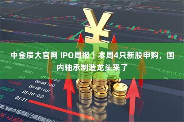中金辰大官网 IPO周报｜本周4只新股申购，国内轴承制造龙头来了