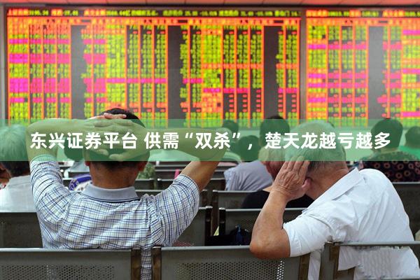 东兴证券平台 供需“双杀”，楚天龙越亏越多